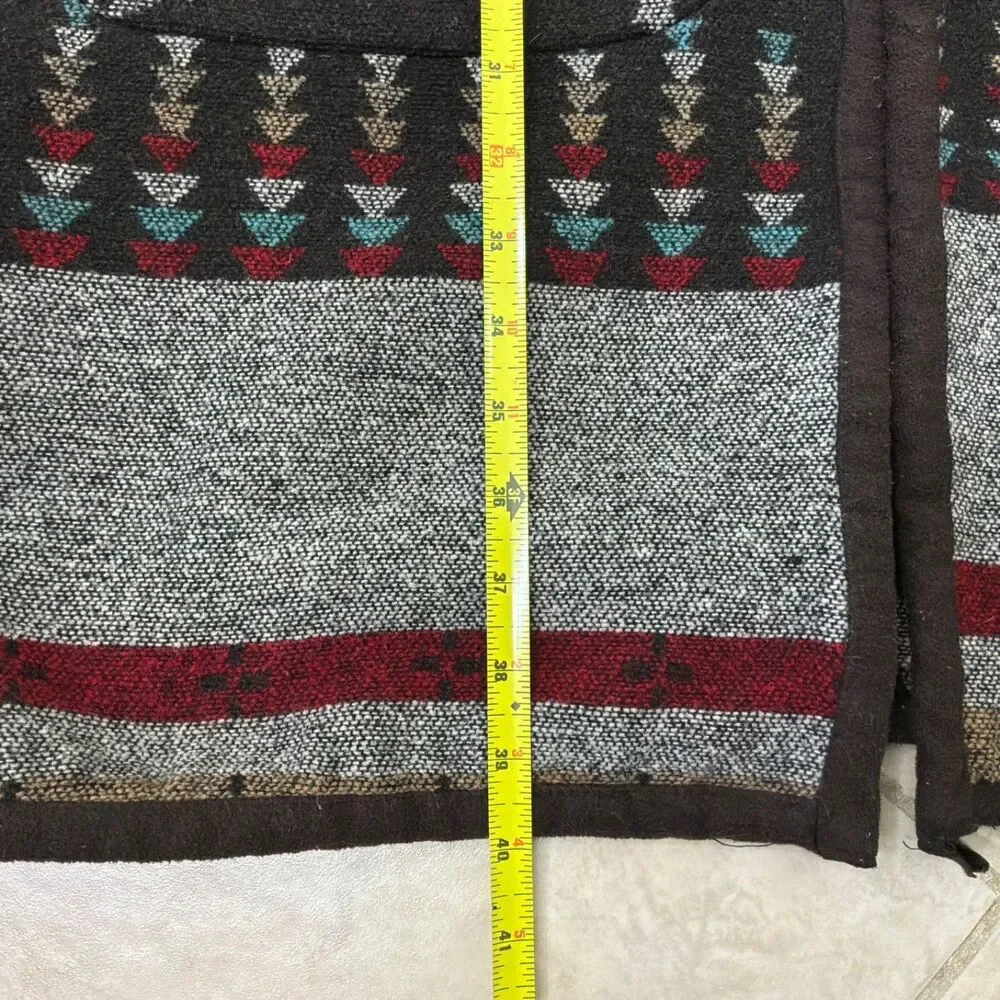 Southwestern Aztec Duster Cardigan Women's Long Open Front Boho Western One Size